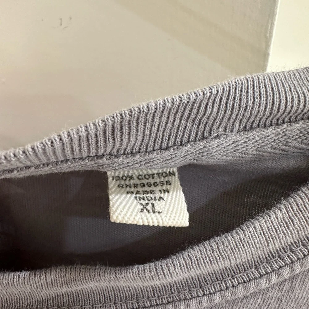 Lake Tahoe Heavenly SKI Resort Long Sleeve Gray T-Shirt w VTG Neon Ski Graphics - Picture 5 of 7